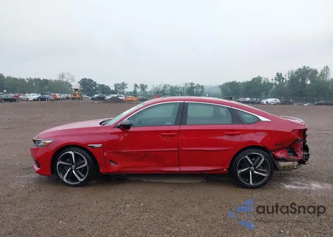 2022 Honda Accord Sport Special Edition из США, поврежденный, VIN 1HGCV1F48NA053210